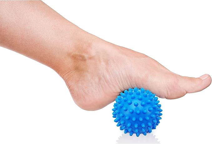 Limm Massage Ball Set - Spiky & Lacrosse Ball - Massage Ball Therapy for Plantar Fasciitis & Pain Relief - Deep Tissue Trigger Point Myofascial Release Ball for Back, Foot, Shoulder & Neck Pain