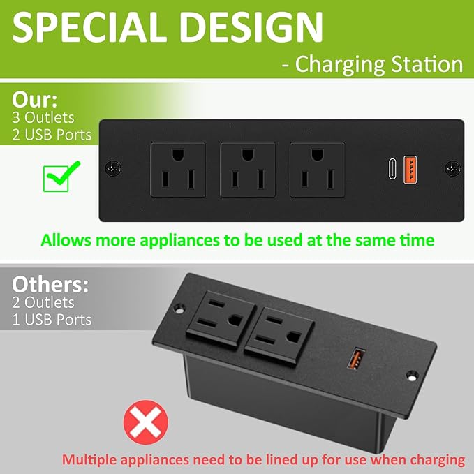 farexon Electric Standing Desk Adjustable Height,63x24 Inches Stand Up Desk, Ergonomically Curved Desktop with Outlet, Lockable Casters,27.''-46'' Lifting Range Home Office Computer Desk（Black