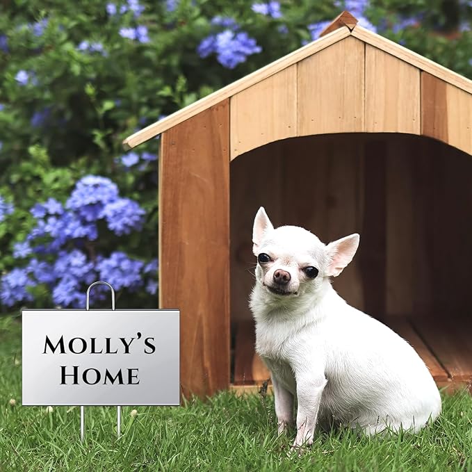 Landhoow 50 Pcs Large Garden Plant Markers Metal Plant Labels Sign 4'' x 6'' with 11'' Stake Weatherproof Waterproof Garden Sign for Outdoor Seedlings Herbs Vegetable Greenhouse, Silver