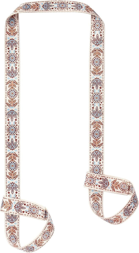 ZOOEASS Yoga Mat Strap, Adjustable Durable Yoga Mat Carrier & Stretching Strap, Multiple Color Choices