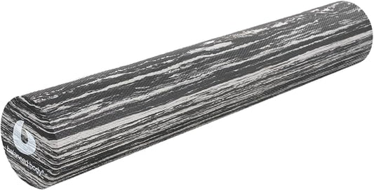 Balanced Body Magic Roller - Muscle Release Tool for Post-Pilates Workout or Physical Therapy, Stretching Tool, Swirlie Gray