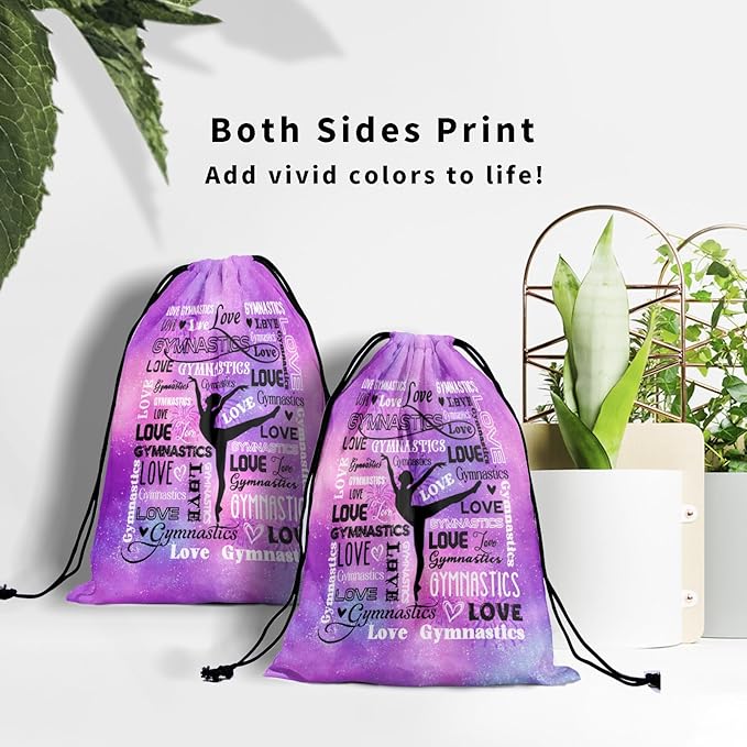 Gymnastics Grip Bag for Gymnasts Gymnastic Drawstring Bag Gym Athlete Bag