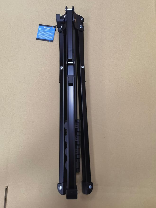 NEEWER 71" Portable Metal Camera Tripod Stand, Reverse Folding Light Tripod with LED Light Ring, Reflector, Flip Locks for Live Streaming, Vlog, Video Recording, ST180R