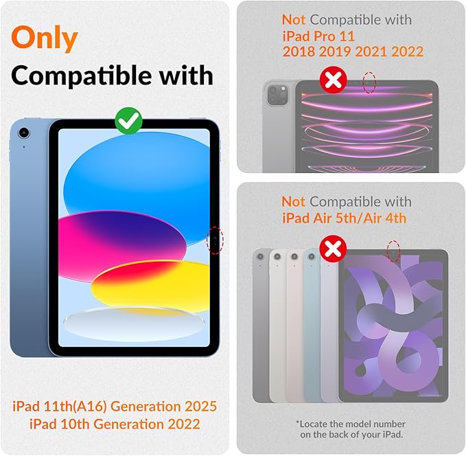 KCT 2 Pack Paperfeel Screen Protector for iPad 11th A16 2025 (11 inch) / iPad 10th Generation 2022 (10.9 inch) AlignGuard Pro EZ Install, Write as Real Paper, High Sensitivity, Anti Glare