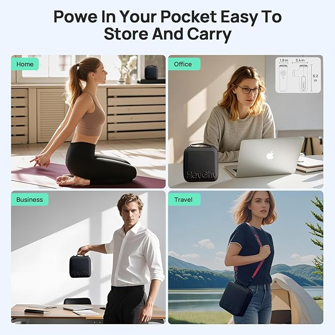 A1 Super Mini Massage Gun, Percussion Deep Tissues Muscle Massager (Heat-Green)