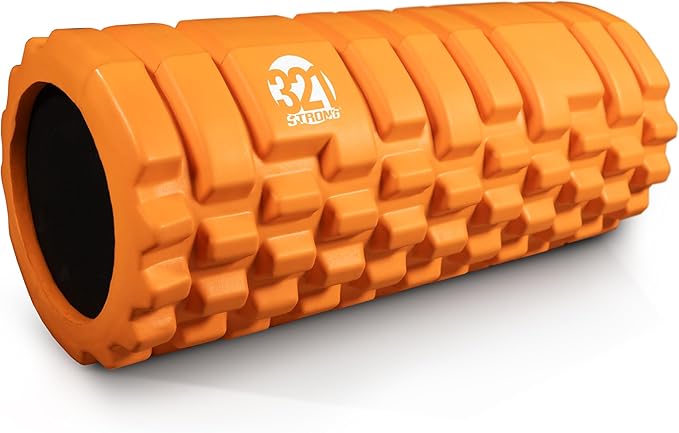 Foam Roller - Medium Density Deep Tissue Massager for Muscle Massage and Myofascial Trigger Point Release, with 4K eBook