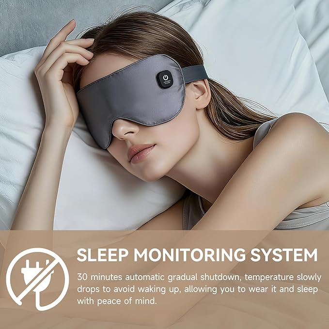 Eye Mask Cool Heat Eye Heated Eye Mask Intelligent Dual Modes, A New Eye ExperienceBirthday Gifts for Women Men