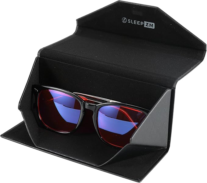 100% Blue Light Blocking Glasses - Women + Men - Better Sleep - Anti Eye Strain Protection - Computer Screens Gaming