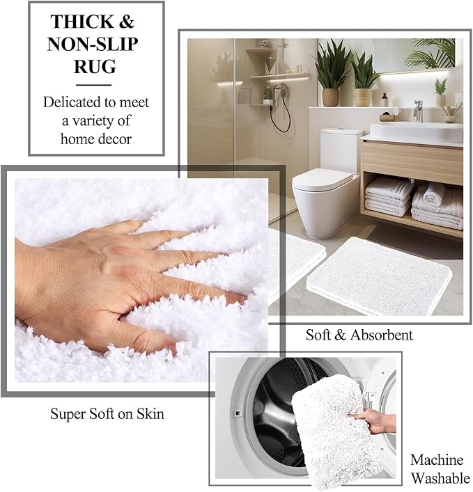 21 Pcs Bathroom Accessory Set with Waterproof Shower Curtain and Non Slip Mat,Resin Bath Set with Toothbrush Holder and Lotion Soap Dispenser,Bathroom Countertop Organizer Set for Home Apartment