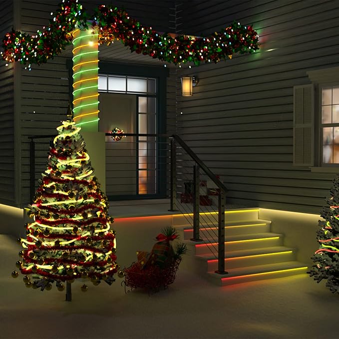 Muzata 20Pack 3.3FT/1M Plus-Size Spotless LED Channel Black LED Strip Diffuser Channel with Milky Frosted White Diffuser Cover U103 BW 1M