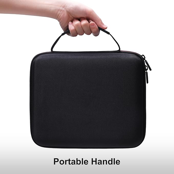 LTGEM Massage Case Compatible with TheraGun Prime G5 / G4 Tissue Therapy Massage Gun/Neck/Back/Leg/Shoulder Electric Percussion Massage Gun - Travel Protective Carrying Storage Bag, Black(Case Only)