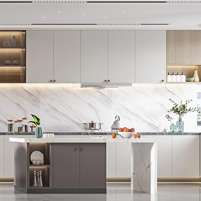 Asidrama 10 Pack Antique Brass Kitchen Cabinet Knobs, Vintage Retro Cabinet Knob Kitchen Cabinet Hardware for Cupboard Drawer Knob Dresser Knobs