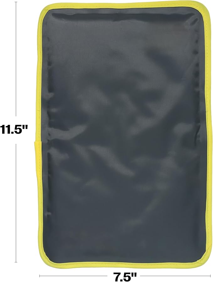 Hot & Cold Reusable Gel Packs (Medium, 2 Pack) Flexible Soft Compress - Ice & Heat Therapy for Injuries, Back, Shoulder, Hip, Knee, Joint Pain, Swelling, Bruises, Post Surgery - Sport Temp