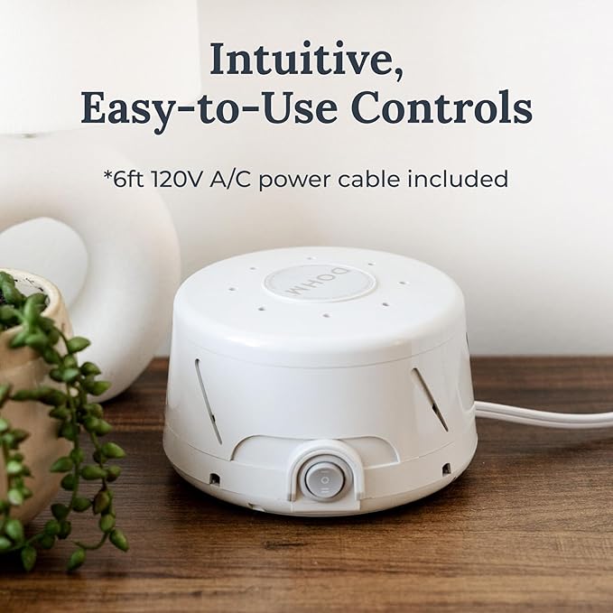 Yogasleep Dohm Classic (2 Pack) The Original White Noise Sound Machine, Soothing Natural Sounds from a Real Fan, Sleep Therapy for Adults & Baby, Noise Cancelling for Office Privacy & Meditation