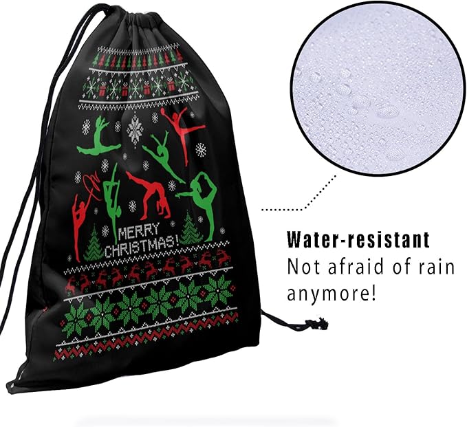 Gymnastics Grip Bag for Gymnasts Gymnastic Drawstring Bag Gym Athlete Bag