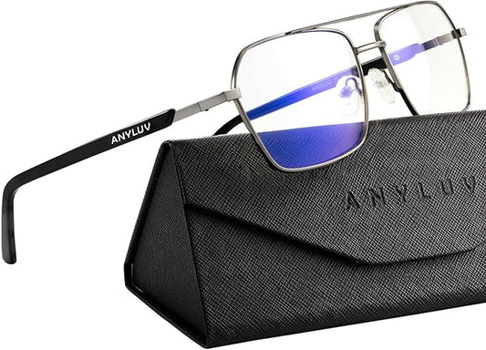 ANYLUV Blue Light Glasses Men/Women, Blue Light Blocking Glasses, Computer Screen Blocker Eyes Protection Glasses