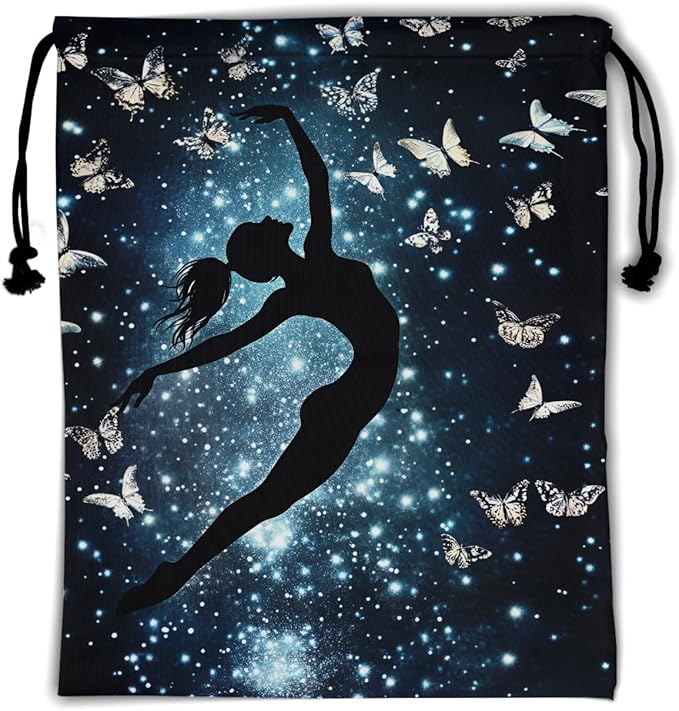 Nerxy Pet Gymnastics Grip Bag Dog Cat Drawstring Grip Bags Puppy Shoe Bag Gym Storage Pouch