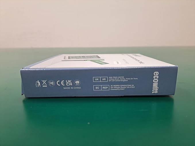 ECOWITT WH0291 Soil Moisture Tester Plant Soil Moisture Sensor Meter with Digital LCD Display