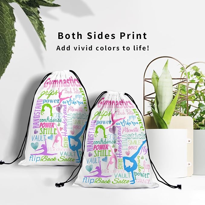 Gymnastics Grip Bag for Gymnasts Gymnastic Drawstring Bag Gym Athlete Bag