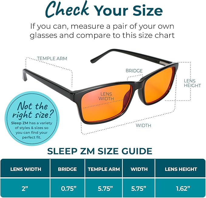 100% Blue Light Blocking Glasses - Women + Men - Better Sleep - Anti Eye Strain Protection - Computer Screens Gaming
