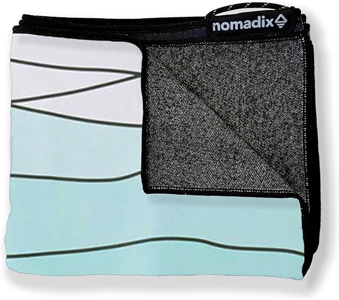Nomadix Original Towel - Perfect for Beach, Pool, Travel, Camping, Yoga - Made with Recycled Materials - Super Absorbent - Sand Resistant