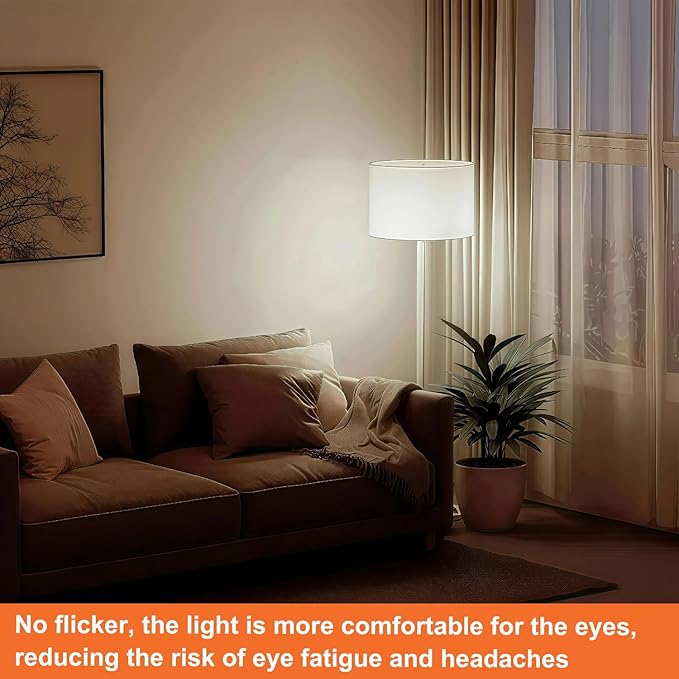 ST19 LED Bulb 6W Equivalent 60W 4000k Neutral White 120V, 12PCS High Output ST19 LED Bulb Dimmable, No Flicker ST 19 E26 Base Led Bulb, ST 19 LED Edison Light for Indoor Outdoor Lighting