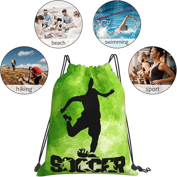 Gymnastics Drawstring Backpack Light Gym String Bag Pink Water Resistant Sackpack Sport Yoga Daypack For Womens Mens