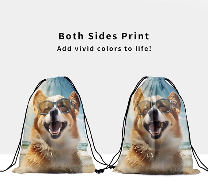 Nerxy Pet Gymnastics Grip Bag Dog Cat Drawstring Grip Bags Puppy Shoe Bag Gym Storage Pouch