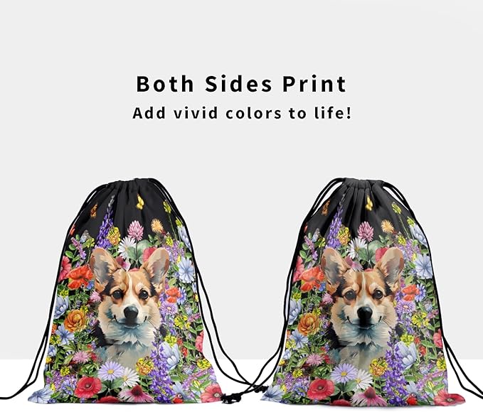 Nerxy Pet Gymnastics Grip Bag Dog Cat Drawstring Grip Bags Puppy Shoe Bag Gym Storage Pouch