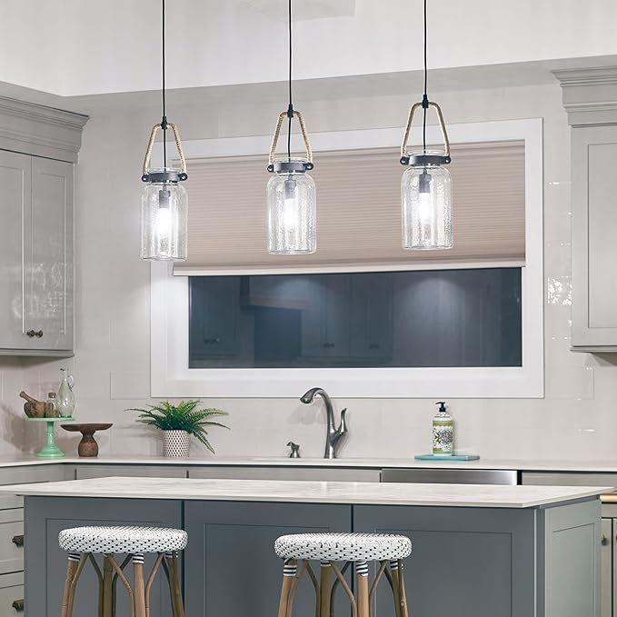 MAXvolador Vintage LED Edison Bulb Dimmable 60W Equivalent 850 Lumens, 6W Edison Light Bulbs 5000K, Antique ST58 LED Filament Bulb E26 Base, Pack of 4