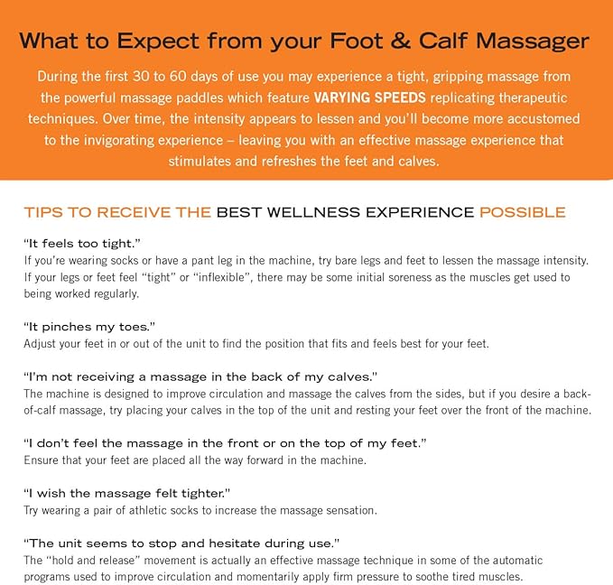 Human Touch Reflex Sol Plus Foot & Calf Massager