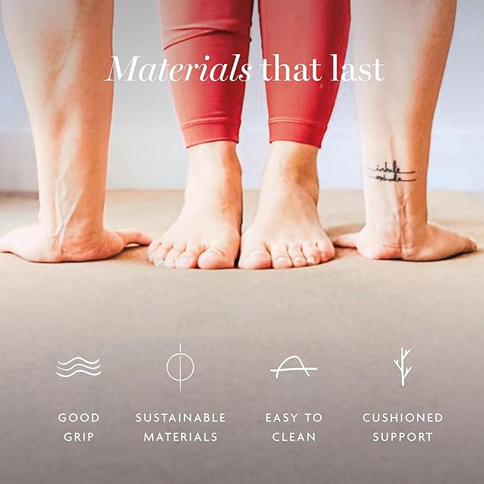 Shakti Warrior Cork Yoga Mat - Artist Designed, Premium Printed Eco-Friendly Non-Slip mat, Great for Regular & Hot Yoga, Pilates, Workouts 72 inch x 24 inch x 3mm Thick