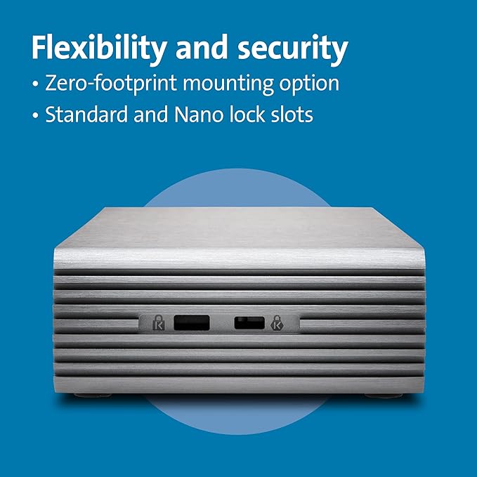 Kensington SD5780T Thunderbolt 4 Dual 4K Docking Station with up to 100W Power Delivery & SD Card Reader, HDMI & Thunderbolt 4 Ports for Windows and MacBooks (K33040NA)