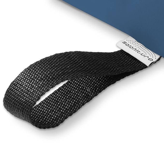 Saloniture Half Round Massage Table Bolster Pillow Pad - 26 x 6 x 3 Inch - Blue