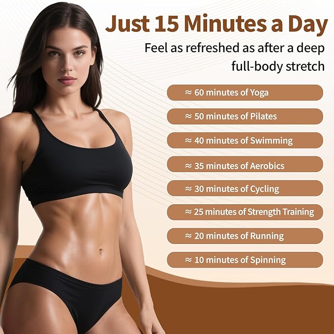 Massage Gun Deep Tissue for Women, Vibration Therapy for Muscle Recovery Pain Relief Cellulite Massager for Leg Thigh Abdomen Neck Shoulder Lymphatic Drainage Massager Body Sculpting Machine