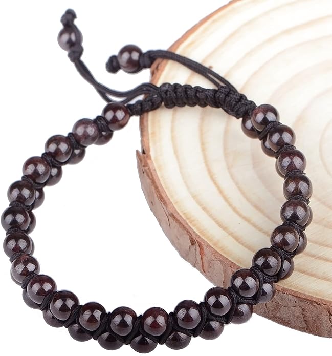 MASSIVE BEADS Double Layer Natural Chakra Healing Power Crystals Macrame Bracelet Yoga Stone Beads Gemstone Meditation Relax Anxiety Bangle for Unisex Women Men