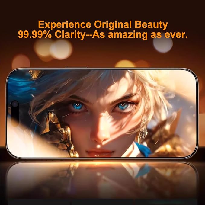 OneFish Full Edge Tempered Glass Screen Protector for iPhone 11 Pro/X/XS 5.8 inch 2 Pack Edge Reinforcement, Self-Aligning Installation, Case Friendly Privacy Screen Protectors