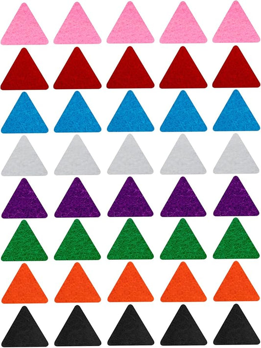 Wild Essentials 40 Count Triangle Diffuser Refill Pads, Fits Potter Hallows Necklace, Bracelet and Car Vent Aromatherapy Diffusers