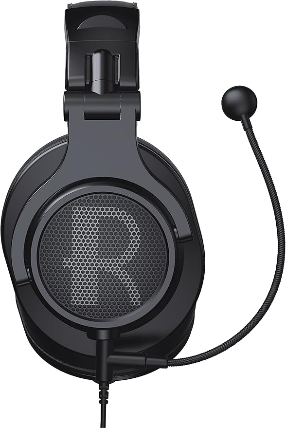 Prosonic DJ2KG Headsets with Boom Mic, Wired Over Ear Headphones for Business Meeting, Skype Zoom, PC Gaming,PS4, Xbox One, Discord, Podcast, Headset with SharePort & Volume Control (Black)