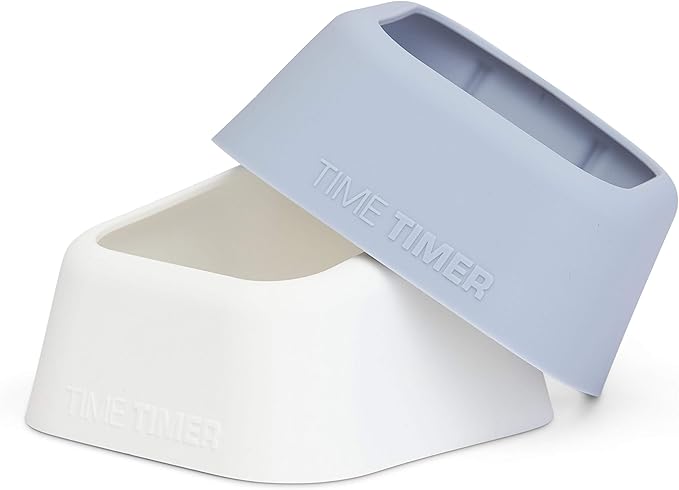 TIME TIMER Home MOD Neutral Cases - for Classroom Learning, Homeschool Study Tool, Student Desk Clock and Office Meetings with Silent Operation (2-Pack)