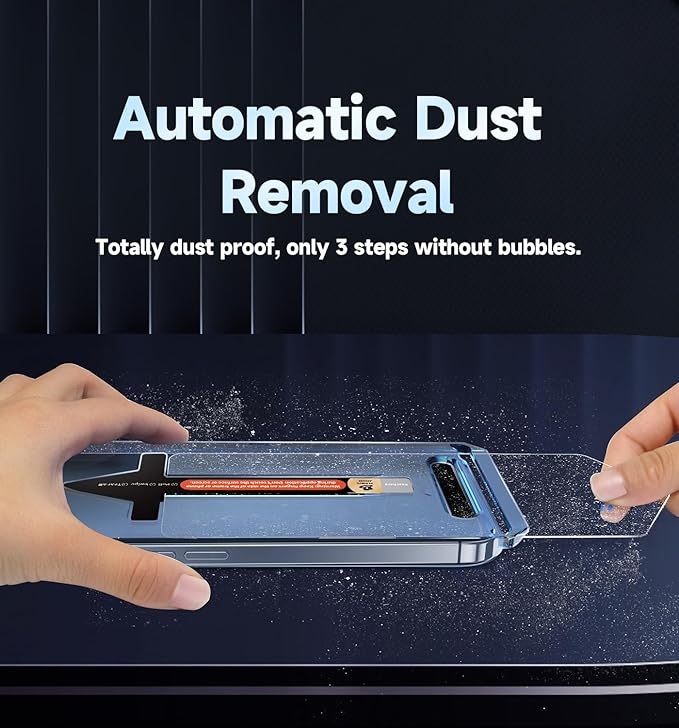 MAGIC JOHN 2 Pack for Samsung Galaxy S25 6.2 inch HD Tempered Glass Screen Protector, HD Clarity, Bubble Free, Easy Installation with Auto Dust-Elimination