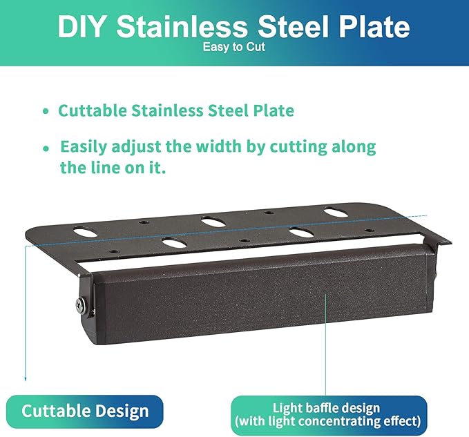 12-Packs 3W 7inch LED Hardscape Paver Lighting,12V AC/DC Low Voltage Retaining Wall Lights,Landscape Lighting,2700K Soft White Outdoor Step Lights,50,000 Hours Lifespan