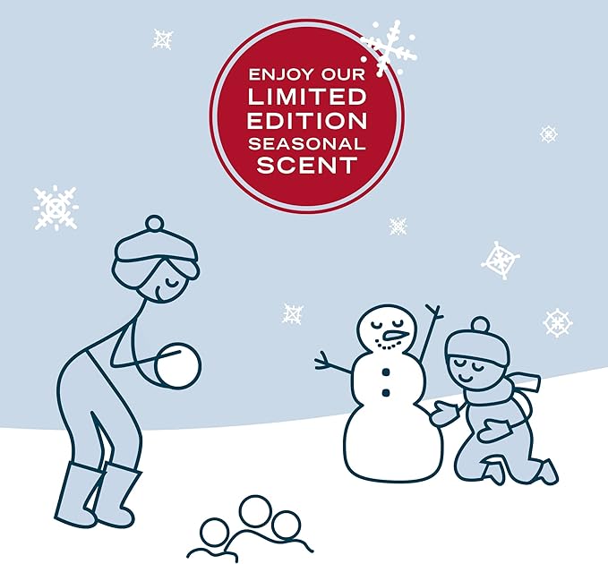 MRS. MEYER'S CLEAN DAY Liquid Dish Soap, Biodegradable Formula, Snowdrop, 16 fl. oz