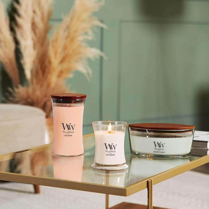 WoodWick Ellipse Candle Sagewood & Seagrass 16 oz.