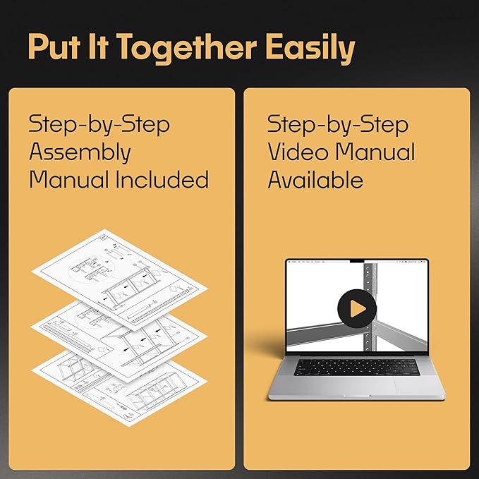 Metalkast Heavy-Duty Metal Garage Shelving | 71" H x 47" W x 24" D | Adjustable Industrial Storage Rack with Wire Shelves | 5-Tier Steel Shelving Unit, 5,000LB Capacity, Rust-Resistant Coating