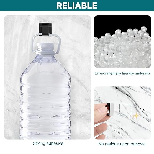 63pcs Black Cable Management,Adhesive Cable Clips,Cord Organizer ID 032" X0.2",Cord Clips for Wires on Wall,Under Desk,Nightstand,PC,TV,Outdoor Lights Strip,Plant Clips for Climbing Plants