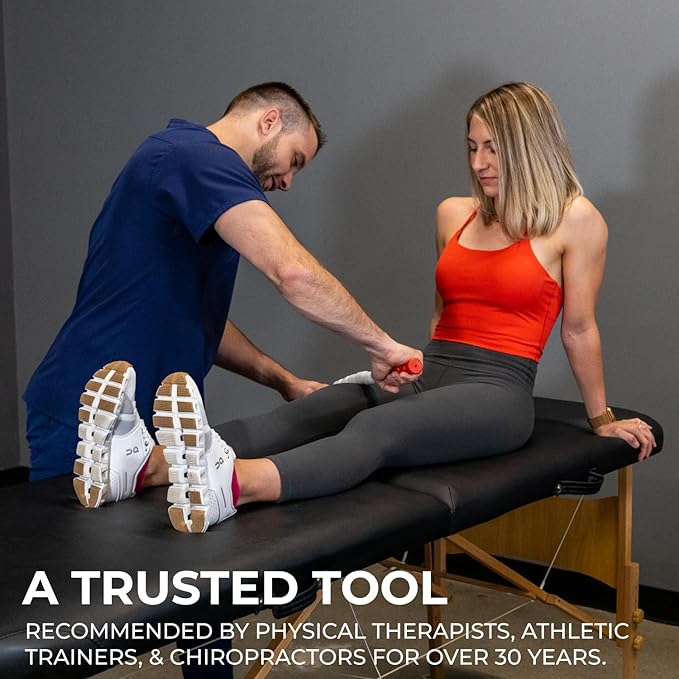 The Original Massage Stick - Self Myofasical Release Muscle Roller Stick - 18" Travel Stick