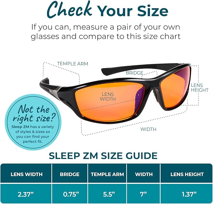 100% Blue Light Blocking Glasses - Women + Men - Better Sleep - Anti Eye Strain Protection - Computer Screens Gaming