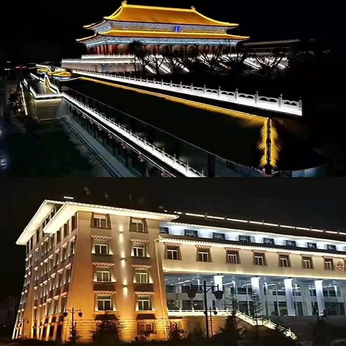 Wrasse Wall Washer Lights 36W Outdoor Sign Lighting Waterproof 5000K Plug in 38.9 Inches Outside Wall Wash Light bar for Commercial Advertising Boards Lighting