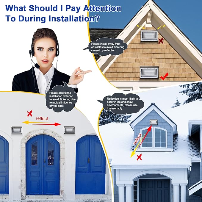 LED Wall Pack Light Dusk to Dawn Photocell 6 Pack,800W Equivalent Bright 18000LM LED Exterior Buildings Lighting 5000K 120W LED Flood Wall Lights Outdoor 110V-277V IP65 Waterproof for Yard